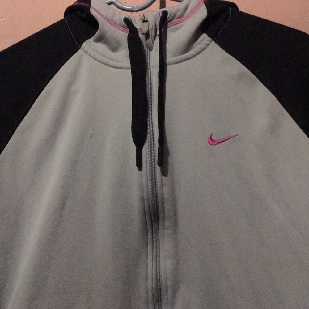 Nike zip up sweater